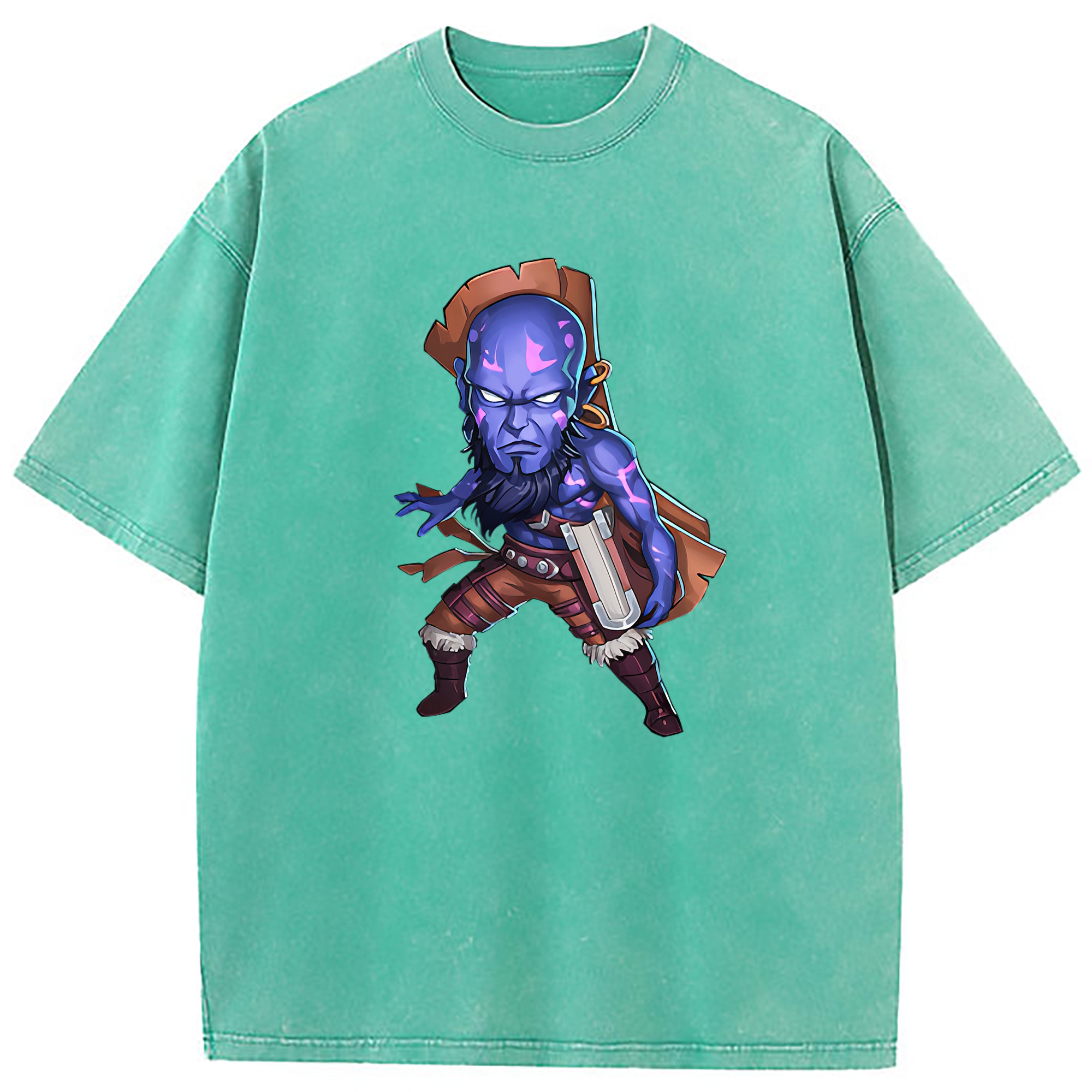 （画像用） リーグ・オブ・レジェンド League of Legends LOL 綿100% ヴィンテージ風 半袖Tシャツ（フロントプリント）